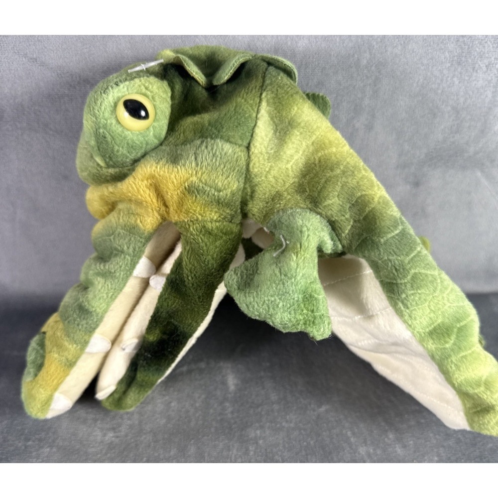 The Puppet Company 14" Crocodile Hand Puppet Green Alligator Plush Toy
